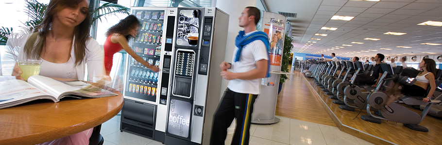 automaty vendingowe dla siłowni i hal sportowych