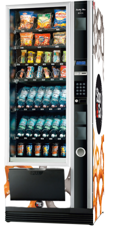 automat vendingowy przekąski i kanapki snakky max stop&go