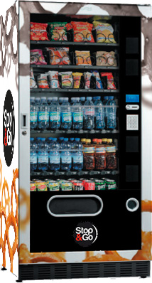 automat vendingowy przekąski i kanapki fast stop&go